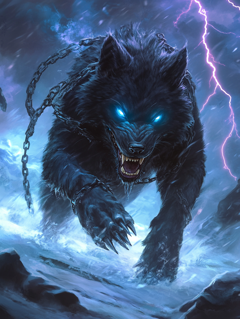 Fenrir der ungebundene Wolf – mächtige Kreatur in Nordheim