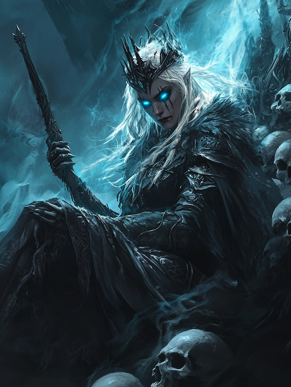 Hel die Totengöttin – Draugar-Karte in Nordheim